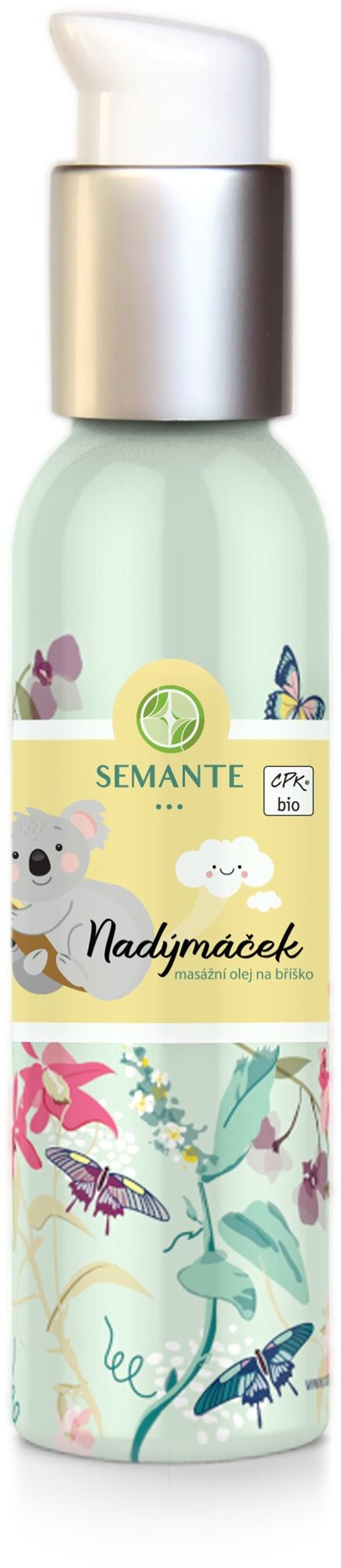 SEMANTE by Naturalis Dětský masážní olej na bříško Nadýmáček BIO 100 ml