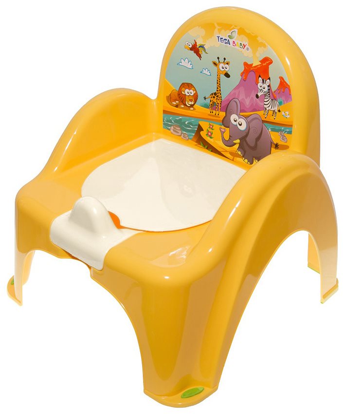 TEGA Baby Játszó bili / szék - sárga