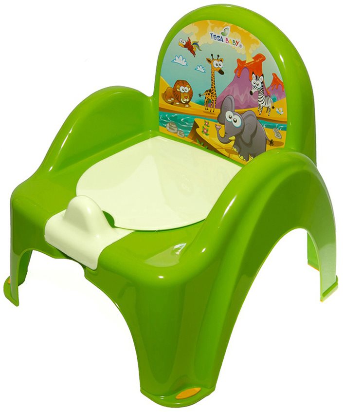 TEGA Baby Játszó bili / szék - zöld