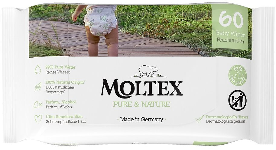 MOLTEX EKO Pure&Nature vízalapú (60 db)