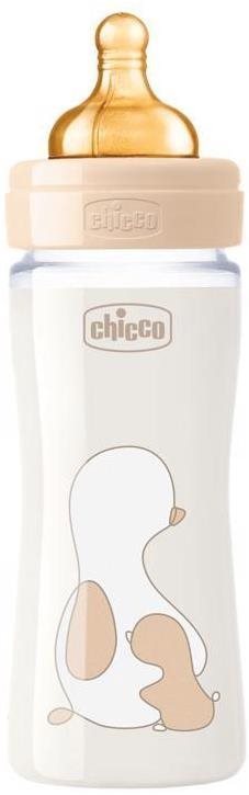 Chicco Original Touch latex, 240 ml - neutral, üveg