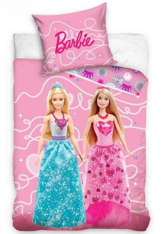 CARBOTEX kétoldalú - Barbie - Két hercegnő 140×200 cm