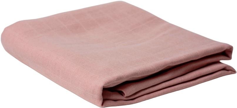 Terra Gaia 100% organic cotton 120×120 cm pink
