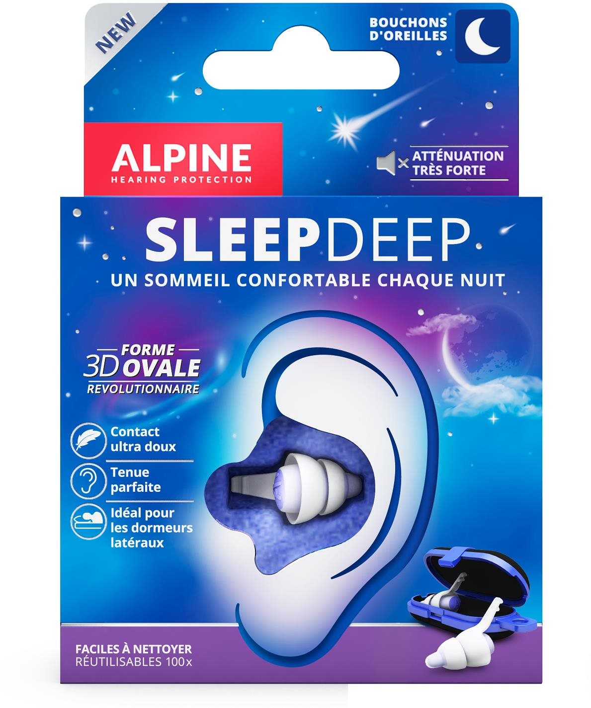 ALPINE SleepDeep 2021 - füldugók alváshoz