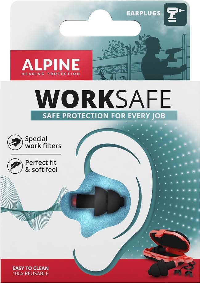 ALPINE WorkSafe 2021 - füldugók zajos munkakörülményekhez