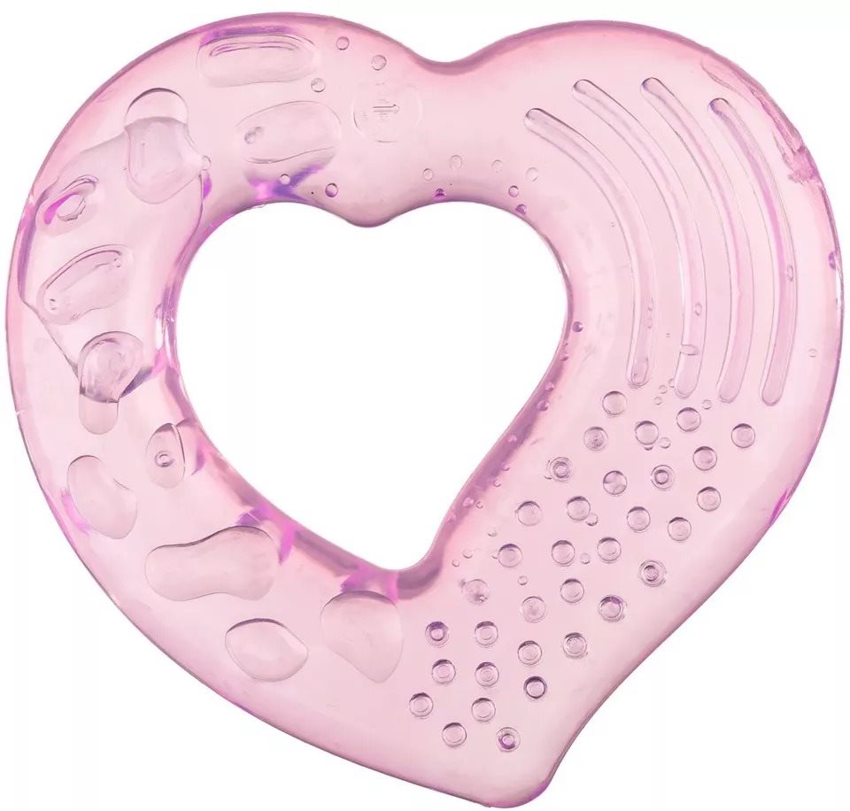 AKUKU hűsítő rágóka, szív alakú, rózsaszín