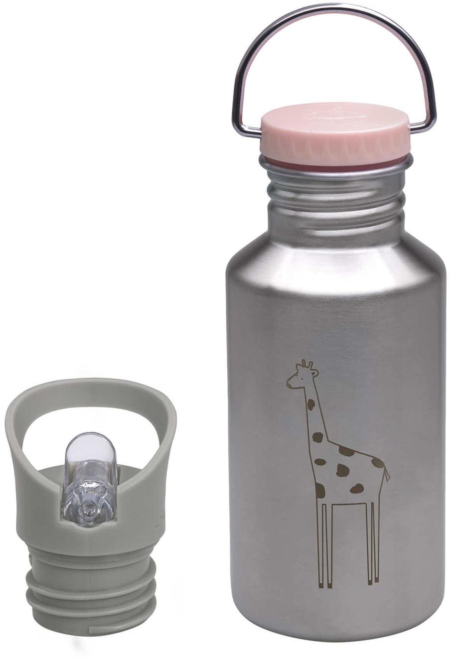 Lässig Bottle Stainless Steel Safari Giraffe 500 ml