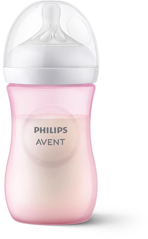 Philips AVENT Natural Response 260 ml, 1 m+, rózsaszín