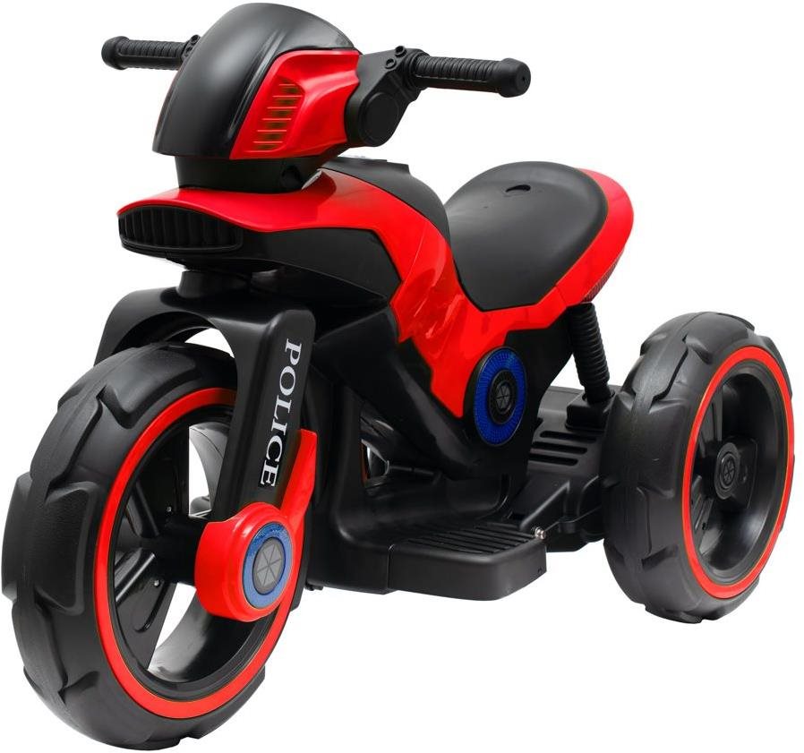 BABY MIX gyermek elektromos motorkerékpár Police piros