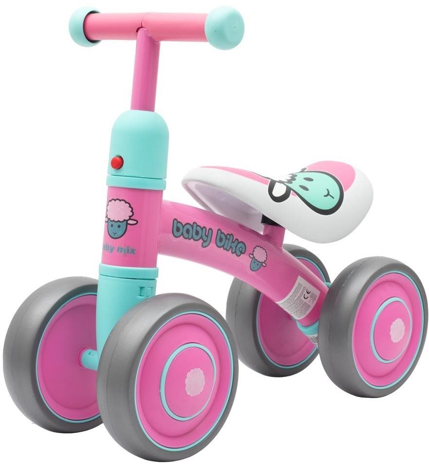 BABY MIX Baby bike futóbicikli rózsaszín