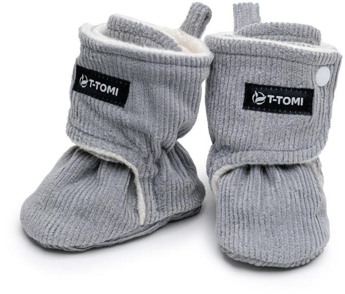 T-TOMI babacsizma Grey (0-3 hónap) WARM