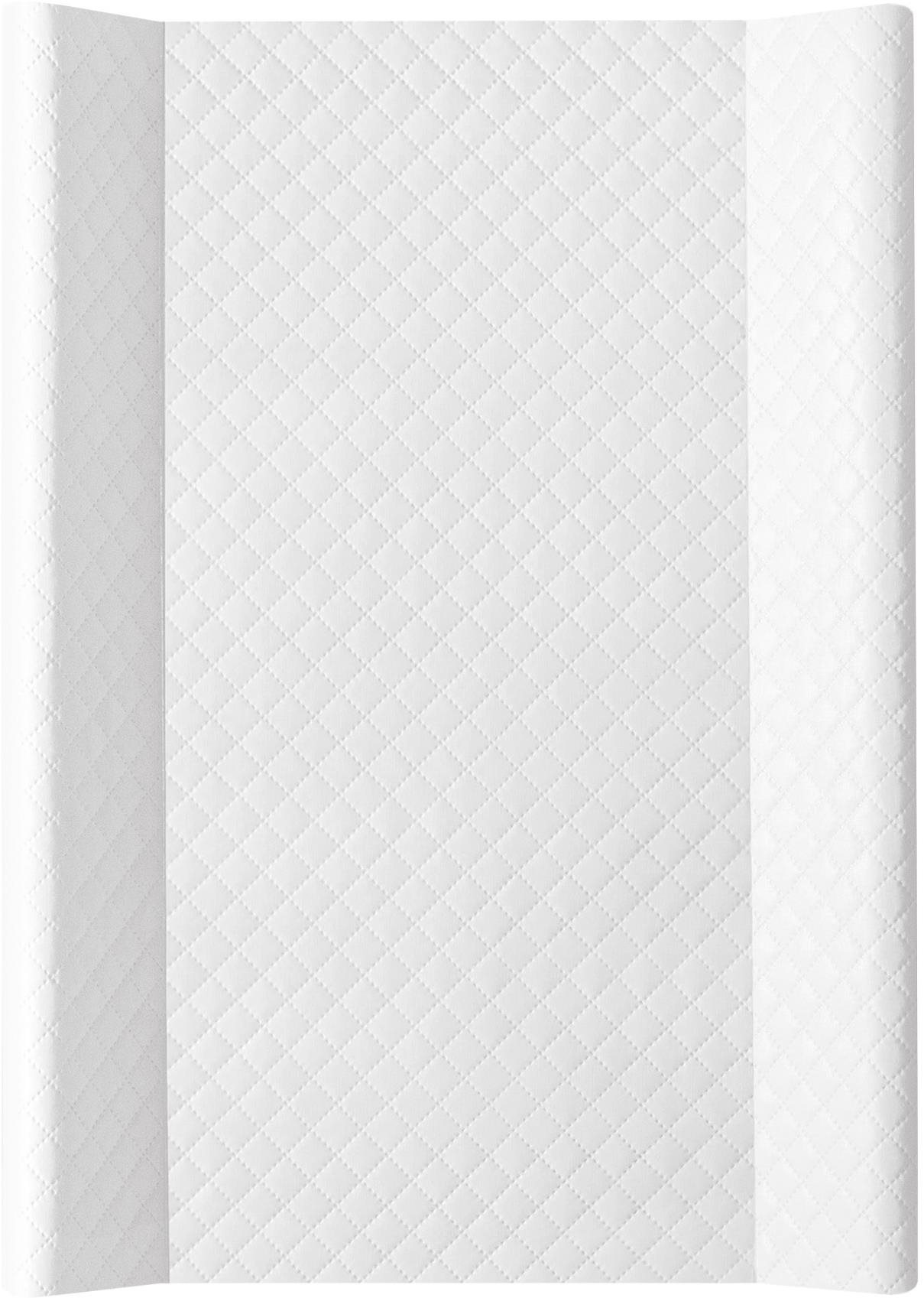 CEBA BABY Comfort Caro Pelenkázó alátét kemény lappal 50 × 70 cm, fehér