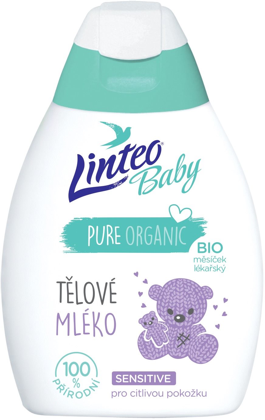 LINTEO BABY Testápoló Bio Orvosi körömvirággal 250 ml
