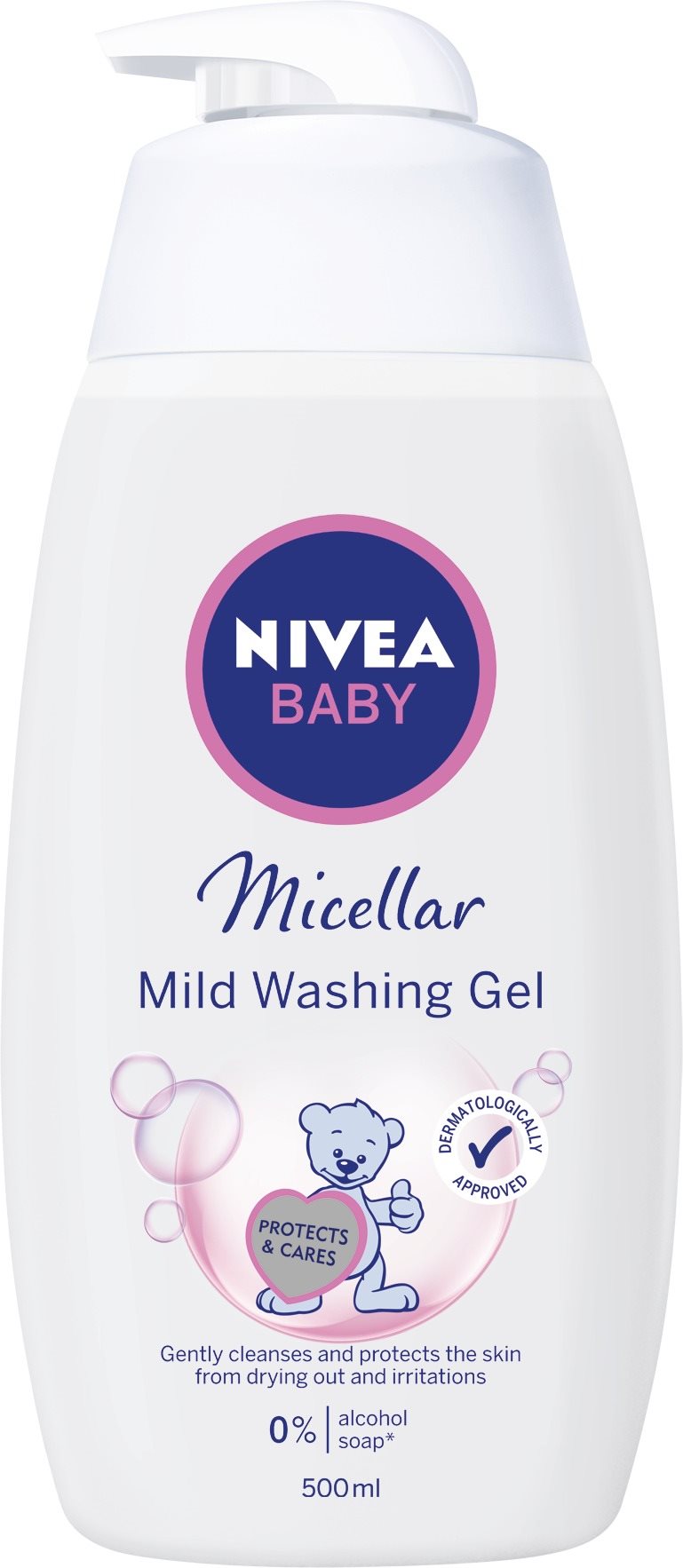 NIVEA Baby Micellar Mild Washing Gel, 500 ml