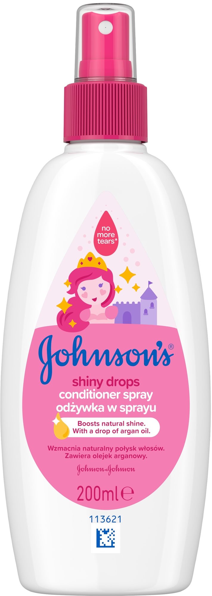 JOHNSON'S BABY Shiny Drops spray balzsam 200 ml