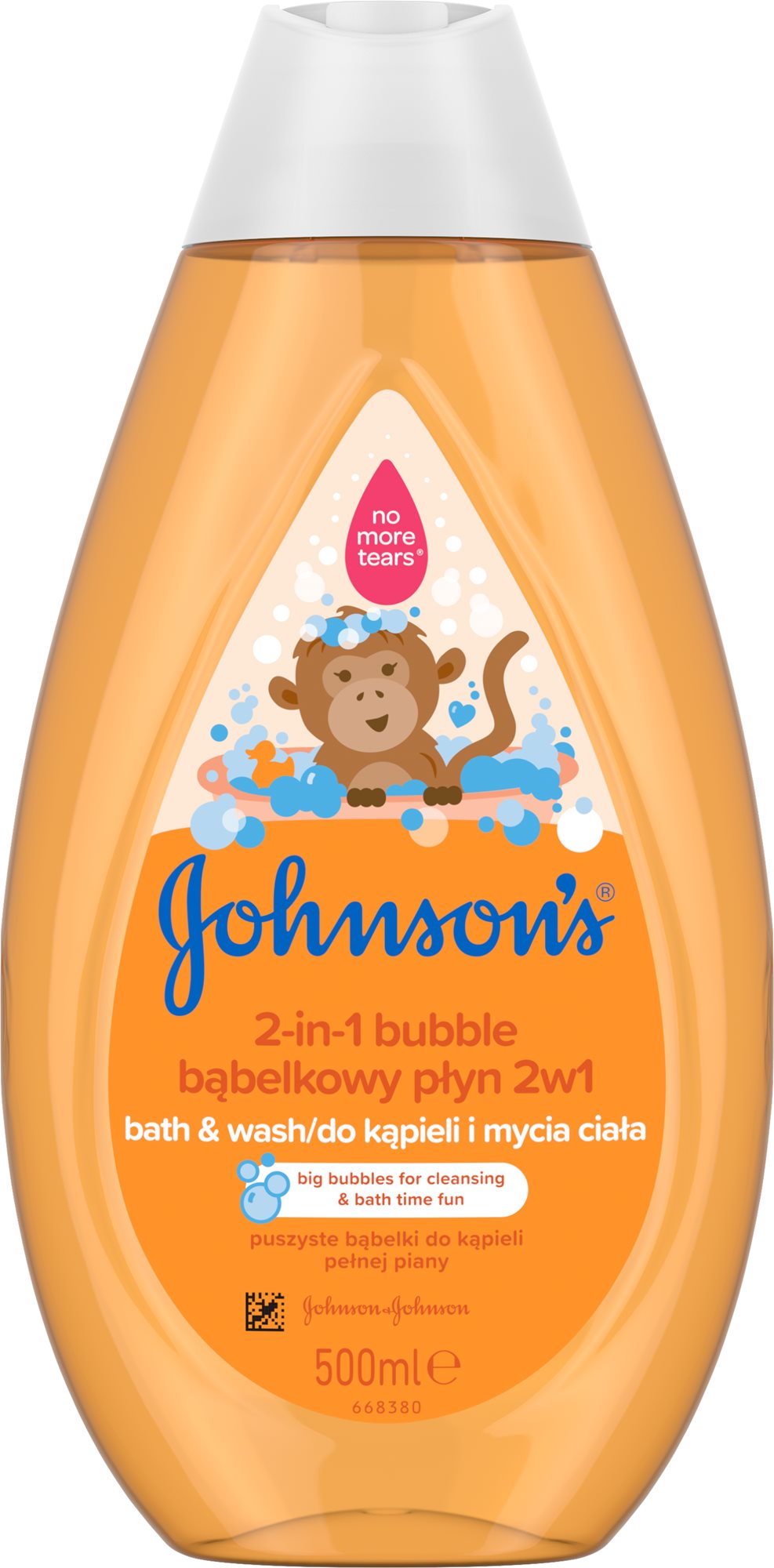 JOHNSON BABY 2 in 1 Bubble Bath&Wash 500 ml
