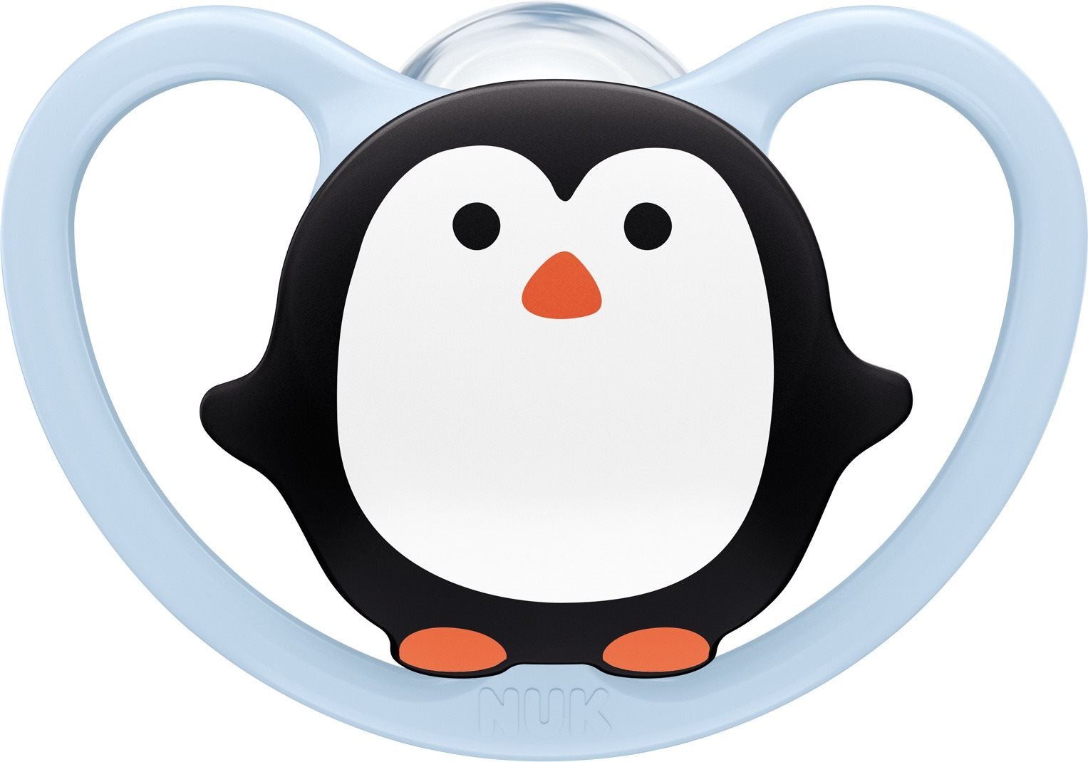 NUK Space cumi 0-6 hónap BOX - pingvin