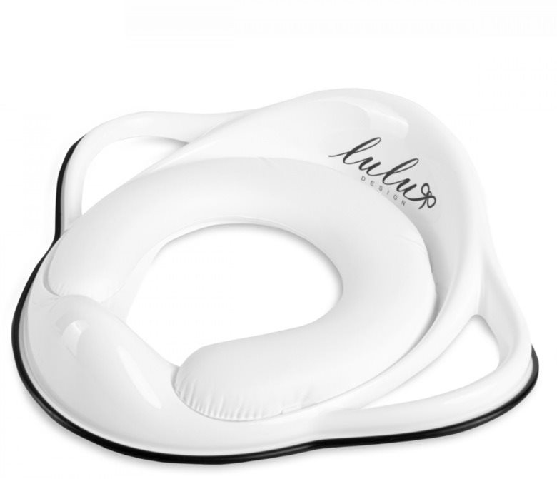 Maltex WC-adapter fogantyúkkal - Lulu, fehér