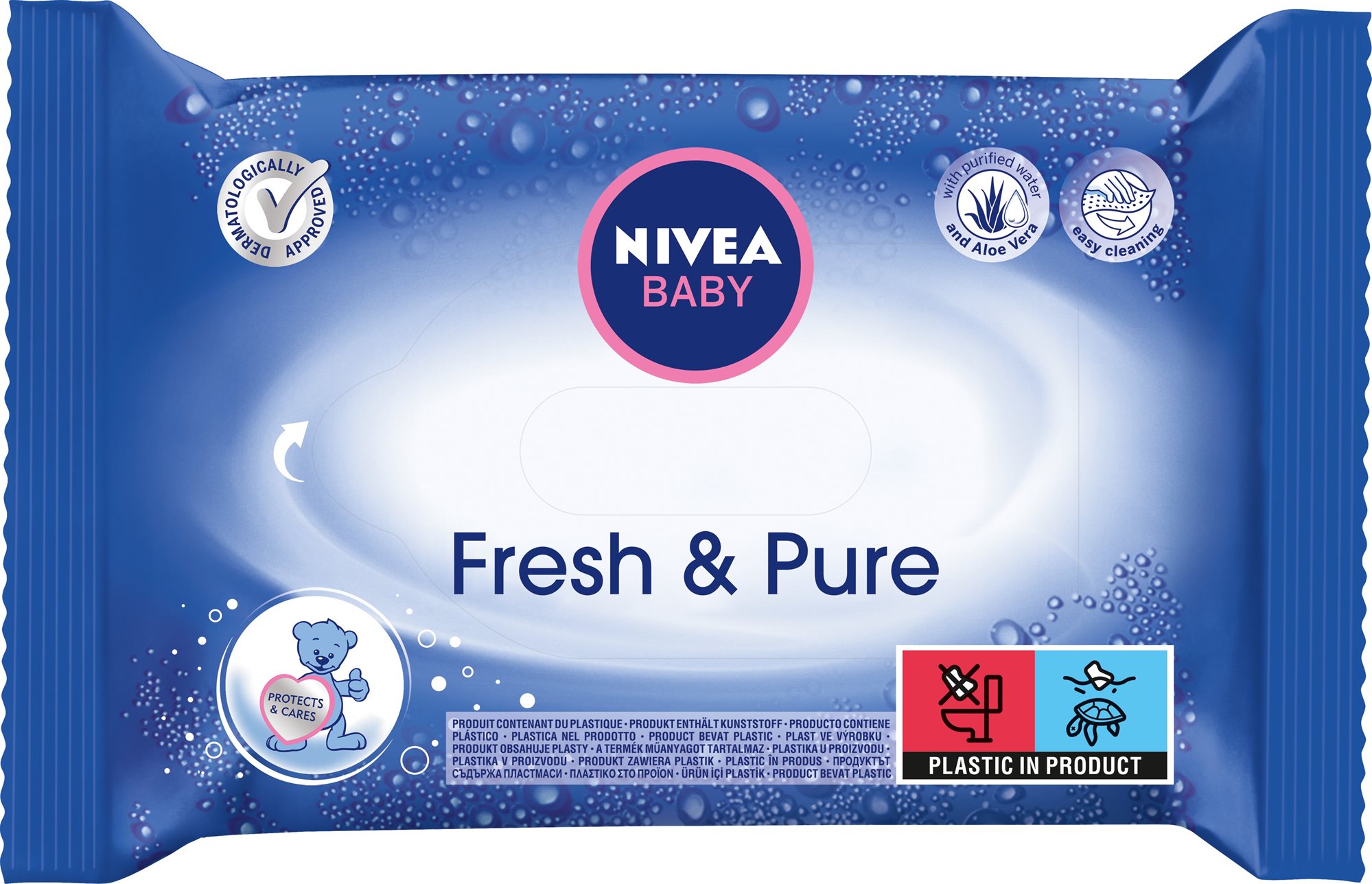 Nivea Baby Wipes Fresh & Pure 63 db