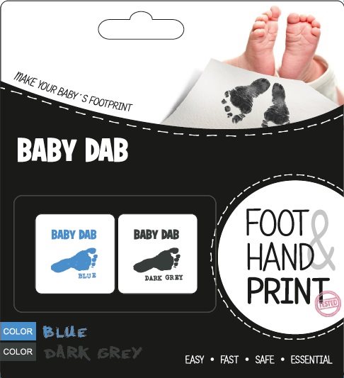 Baby Dab készlet gyerekeknek - kék, szürke