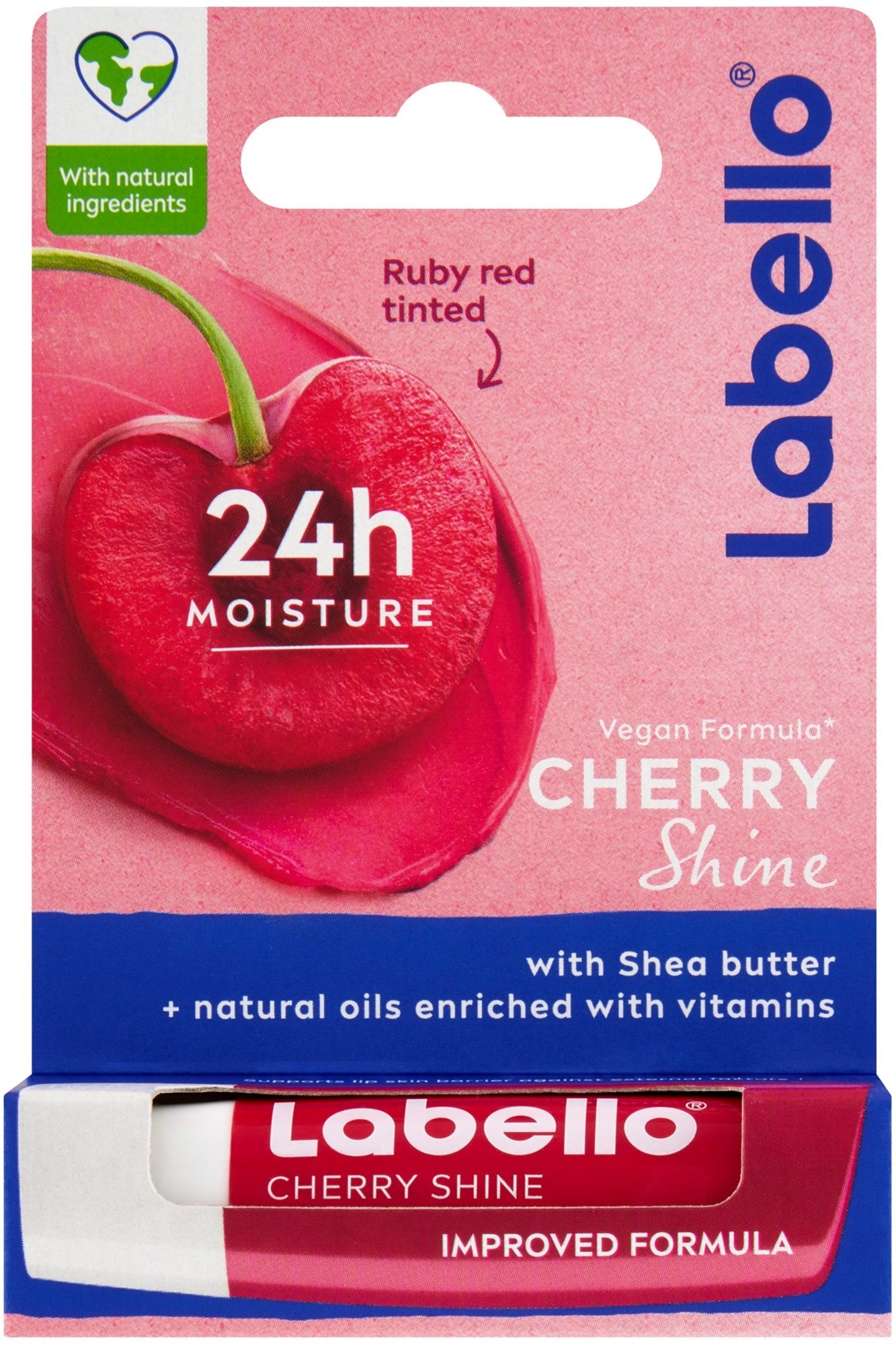 Ajakápoló LABELLO Cherry Shine 4,8 g