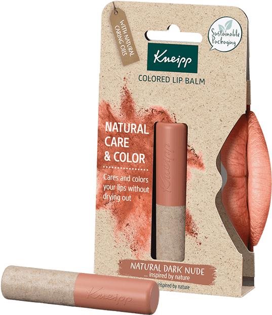 KNEIPP Natural Dark Nude színezett ajakbalzsam