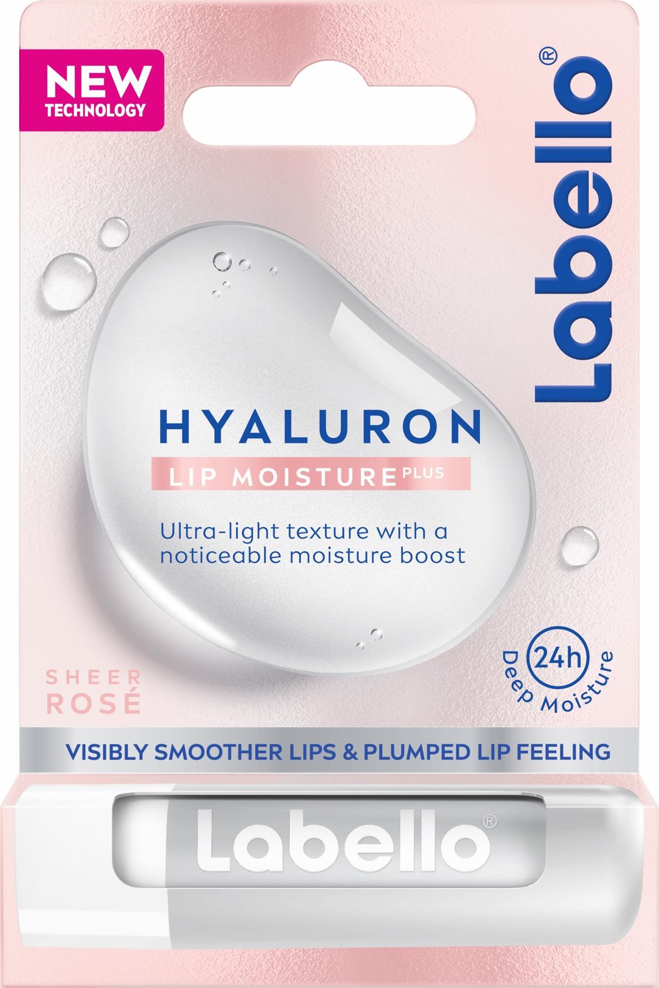 LABELLO Hyaluron Lip Moisture Rose 5,2 g