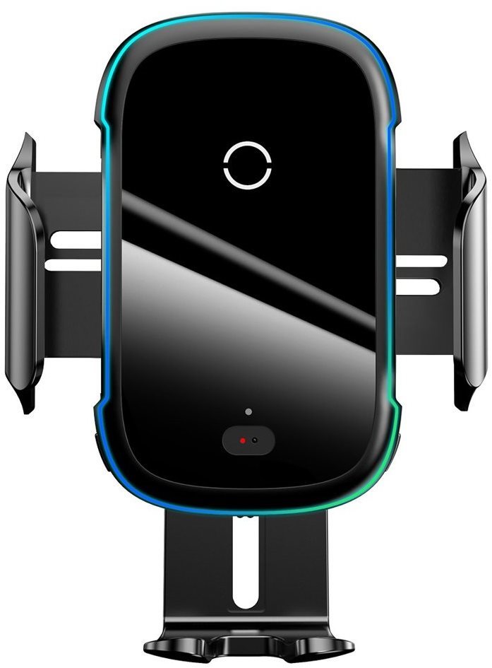 Telefontartó Baseus Light Electric Car Holder Wireless Charger 15W Black