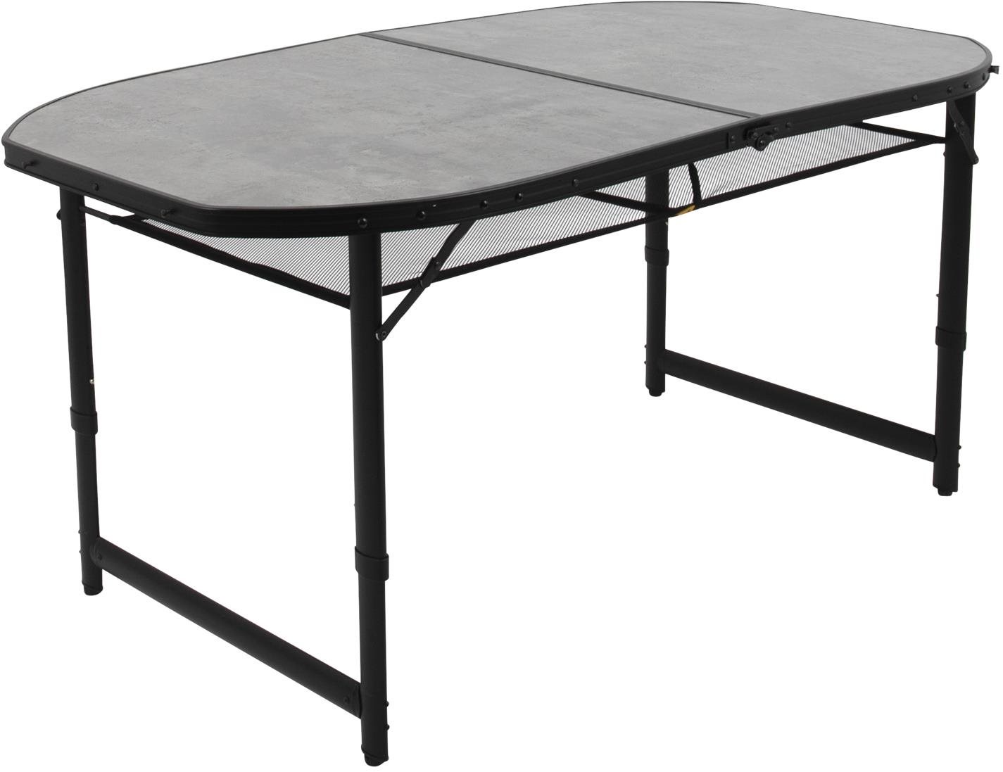 Bo-Camp Industrial Table Northgate Oval Case Model 150x80 cm