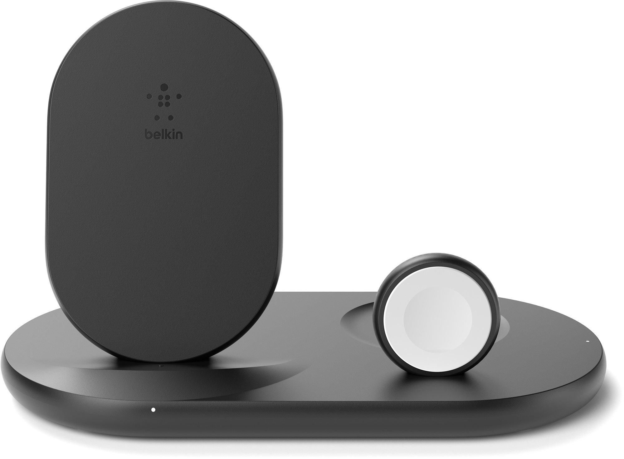Belkin BOOST CHARGE 3 az 1-ben vezeték nélküli töltés iPhone-hoz/Apple Watch-hoz/AirPods-hoz, fekete