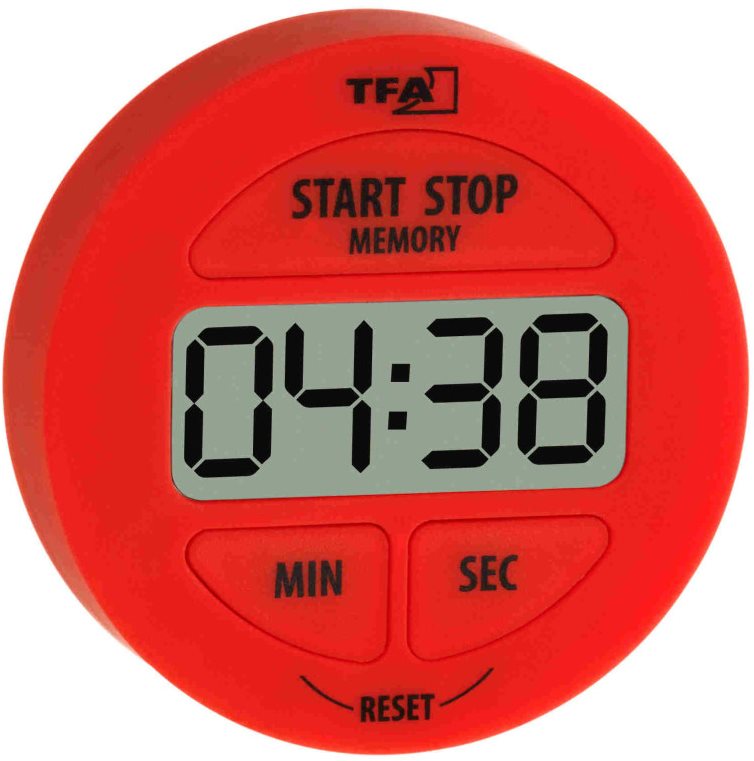 Digitális percmérő - időzítő és stopper - TFA38.2022.05