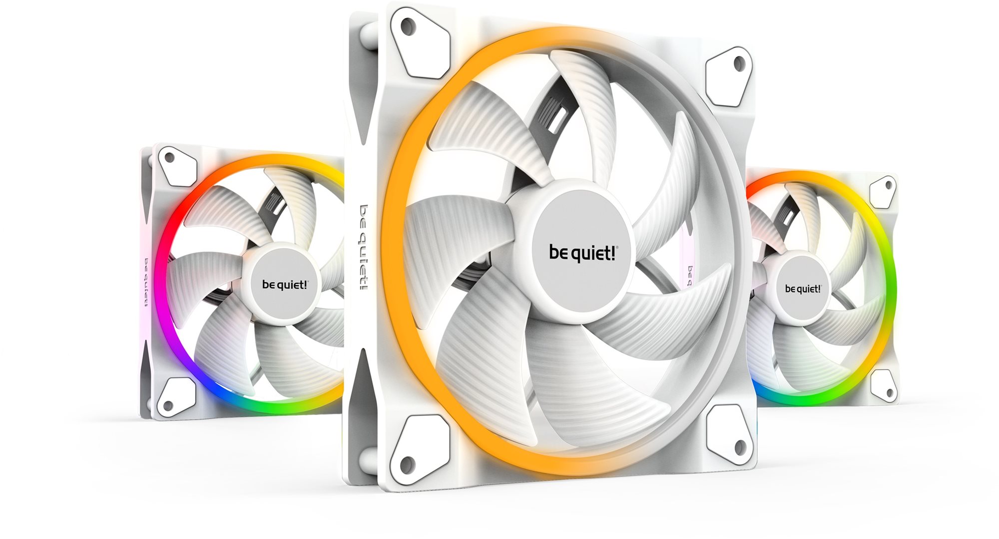Be quiet! Light Wings White 140mm PWM Triple Pack