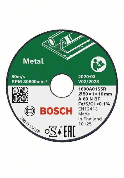 Bosch rozsdamentes acél vágókorongok Easy Cut&Grind (3 darab)