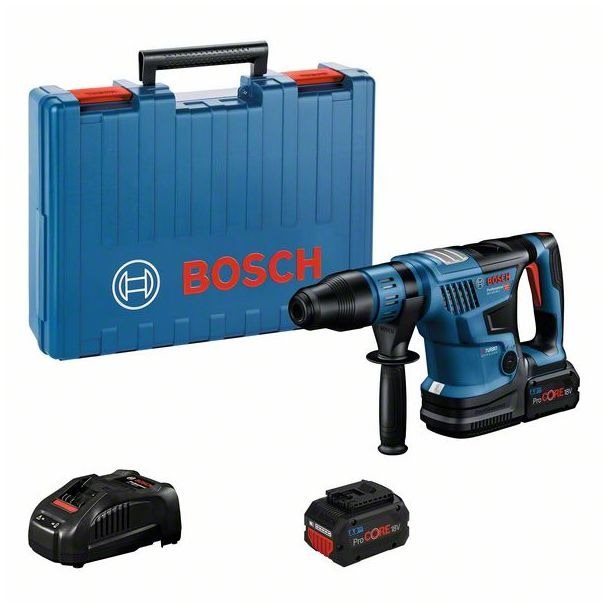 Bosch GBH 18V-36 C Professional, 2 x 8,0 Ah ProCore, gyorstöltő, műanyag koffer