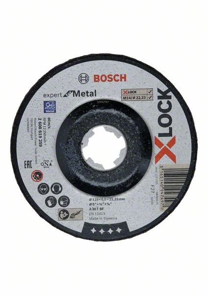 BOSCH X-LOCK Nagyolótárcsa Expert for Metal rendszerhez