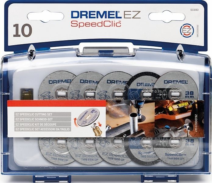 A DREMEL SpeedClic nagy méretű szett vágáshoz