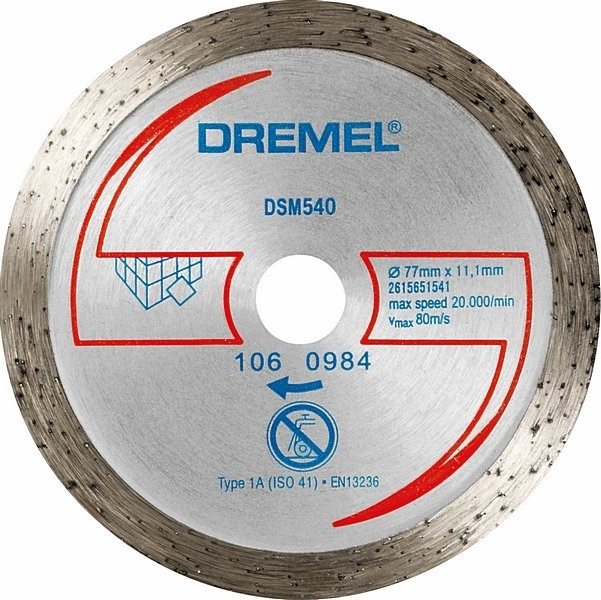 DREMEL 77mm gyémántkerék - csempe