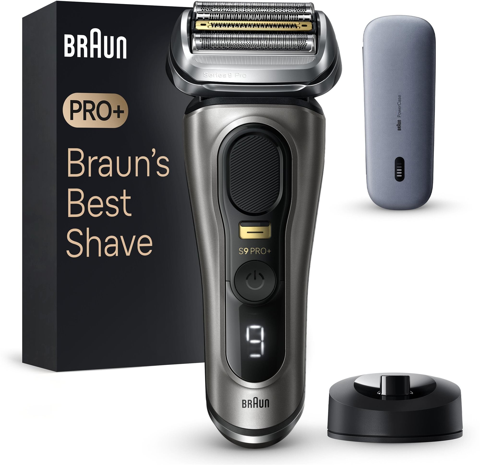 Braun Series 9 PRO+ ,Wet & Dry, 9525s, tmavě šedý