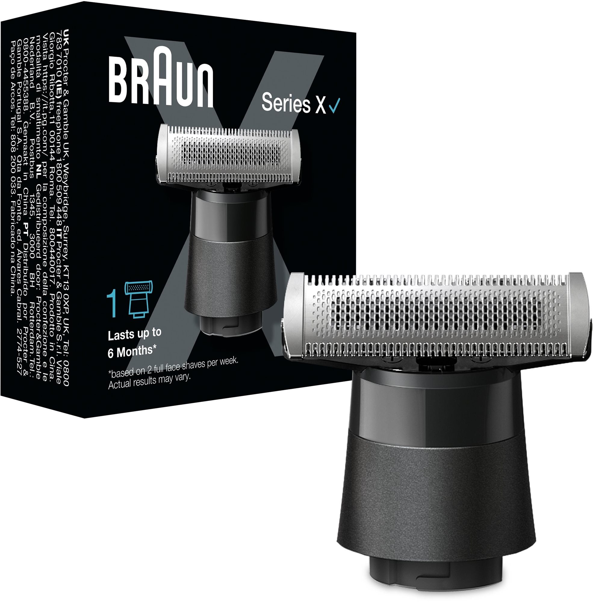 Braun Series X, náhradní hlava pro Braun Series X Styler, XT20