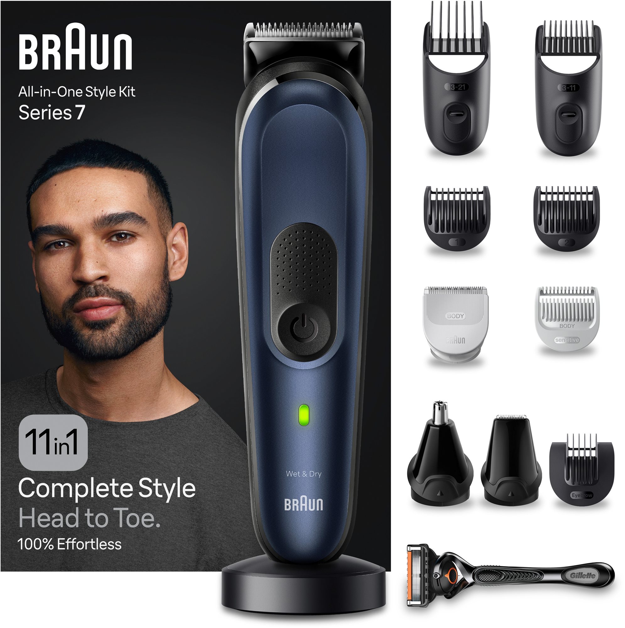 Braun All-In-One Series 7 MGK7440, 11in1