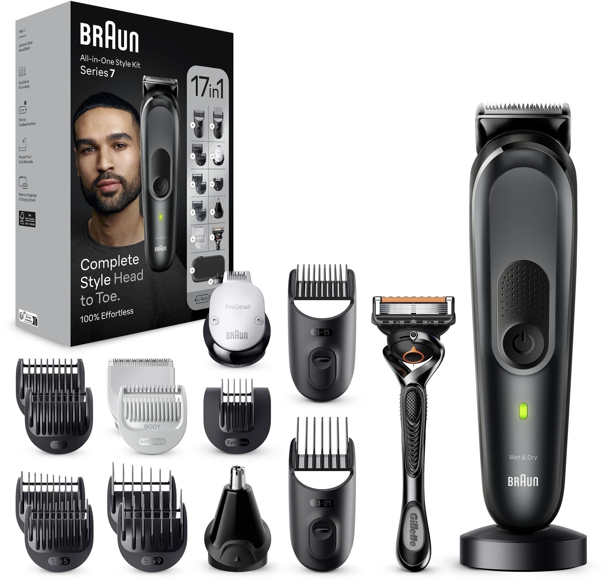 Braun All-In-One Series 7 MGK7491, 17in1