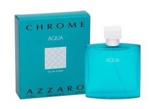 Azzaro Chrome Aqua Eau de Toilette uraknak 100 ml