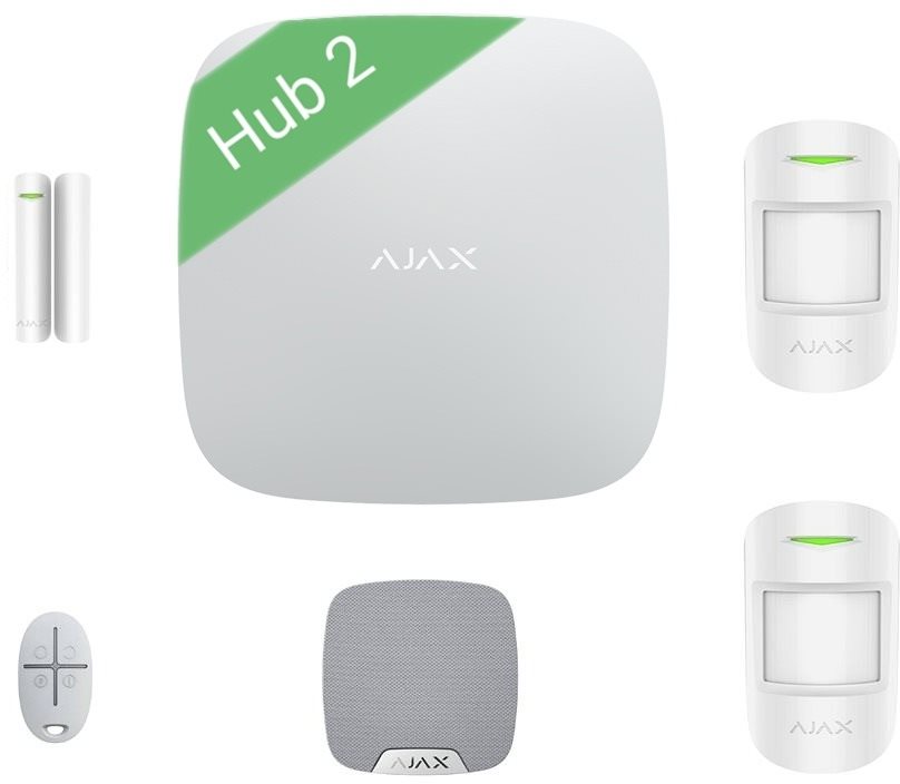 Ajax systems ajax set my household white
