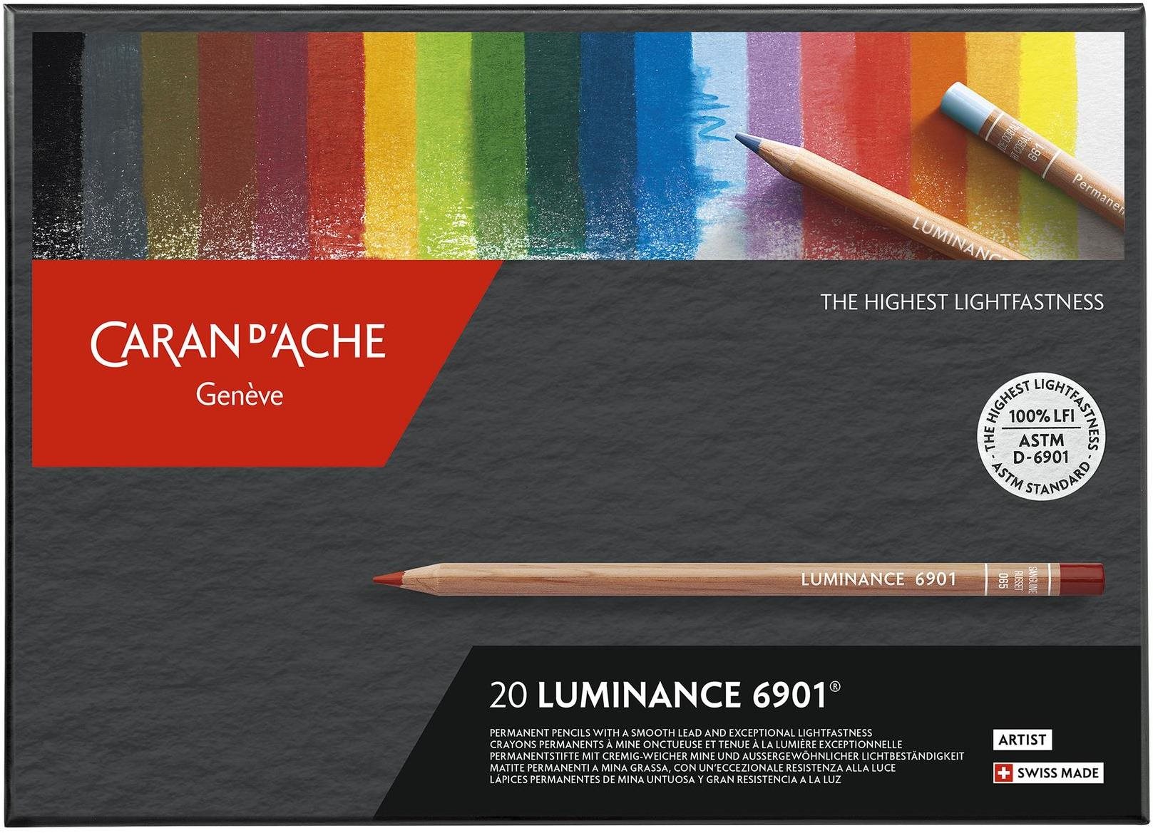 CARAN D'ACHE Luminance 6901 20 barev