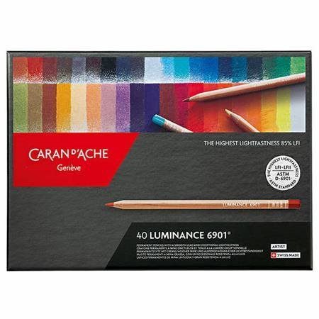 CARAN D'ACHE Luminance 6901 40 barev