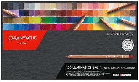 CARAN D'ACHE Luminance 6901 100 barev + 2 blendery