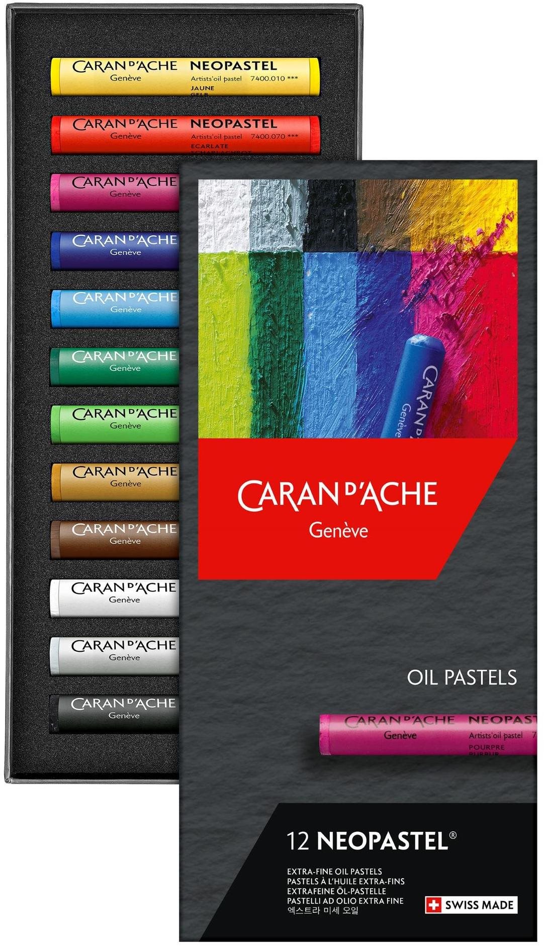 CARAN D'ACHE Neopastel 12 barev