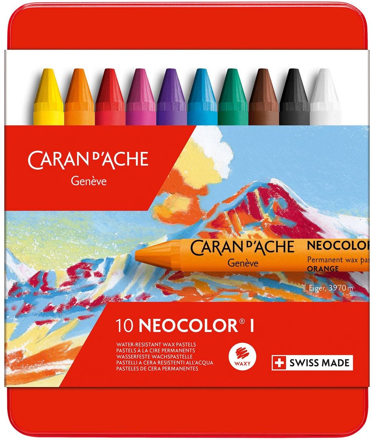 CARAN D'ACHE Neocolor I 10 barev