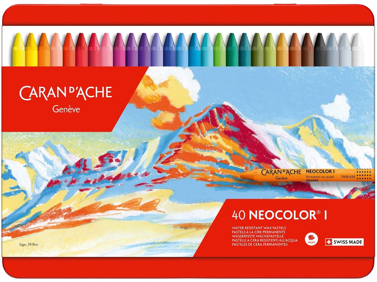 CARAN D'ACHE Neocolor I 40 barev