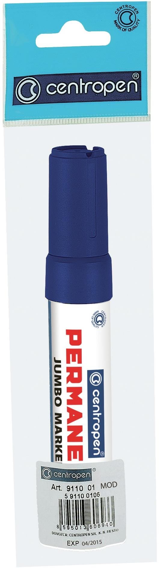CENTROPEN značkovač perm. 9110 modrý 2-10 mm